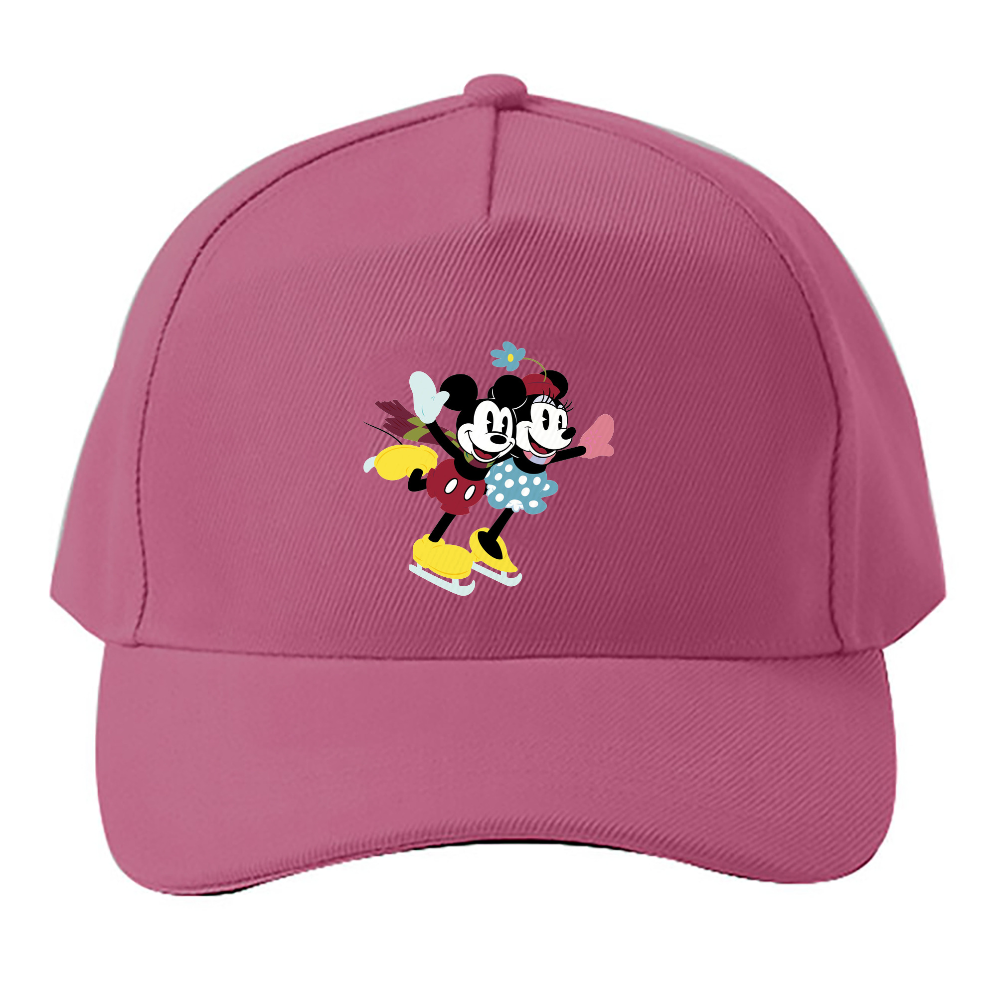 （画像用） ミッキーマウス Mickey Mouse ベースボールキャップ 綿100％ 男女兼用 帽子 スポーツ